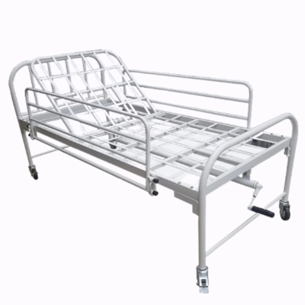 Single Function Hospital Bed-Iron Mesh