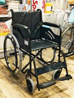 Wheelchair Powder Coated Black Edition With Safety Belt - Image 2