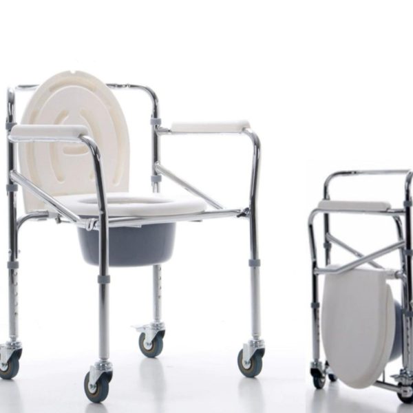 Commode Chair With Wheels