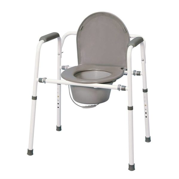 Commode Chair White