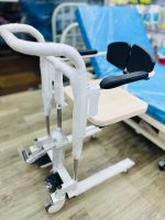 Patient Transfer Wheelchair With Commode - Image 2