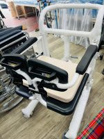 Patient Transfer Wheelchair With Commode - Image 3